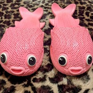 Puffer Fish-Shaped Water Shoes